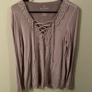 Never worn American Eagle long sleeve